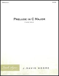 Prelude I in C Major piano sheet music cover Thumbnail